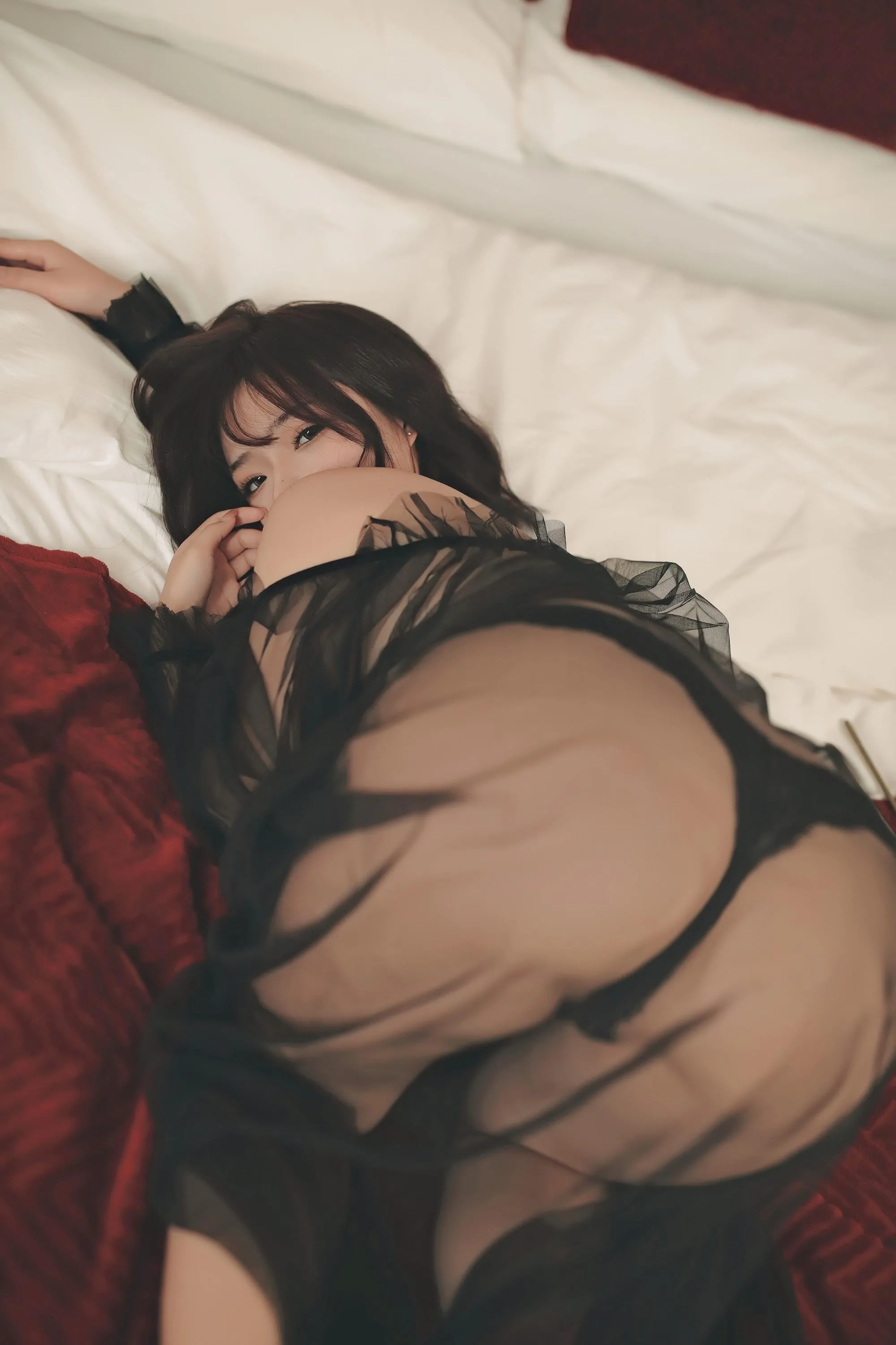 yuuhui玉汇 – NO.021 爱欲之神 黑纱朦胧 [104P]插图2